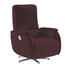 RELAXSESSEL Echtleder - Chromfarben/Dunkelrot, Design, Leder/Metall (80/109/88cm) - Beldomo Premium RELAXSESSEL Echtleder - Chromfarben/Dunkelrot, Design, Leder/Metall (80/109/88cm) - Beldomo Premium