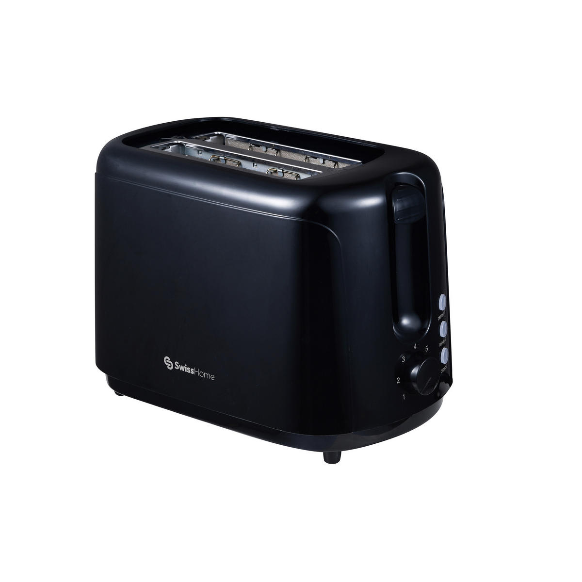 TOASTER  - Schwarz, Basics, Kunststoff (18,5/29,5/16cm)