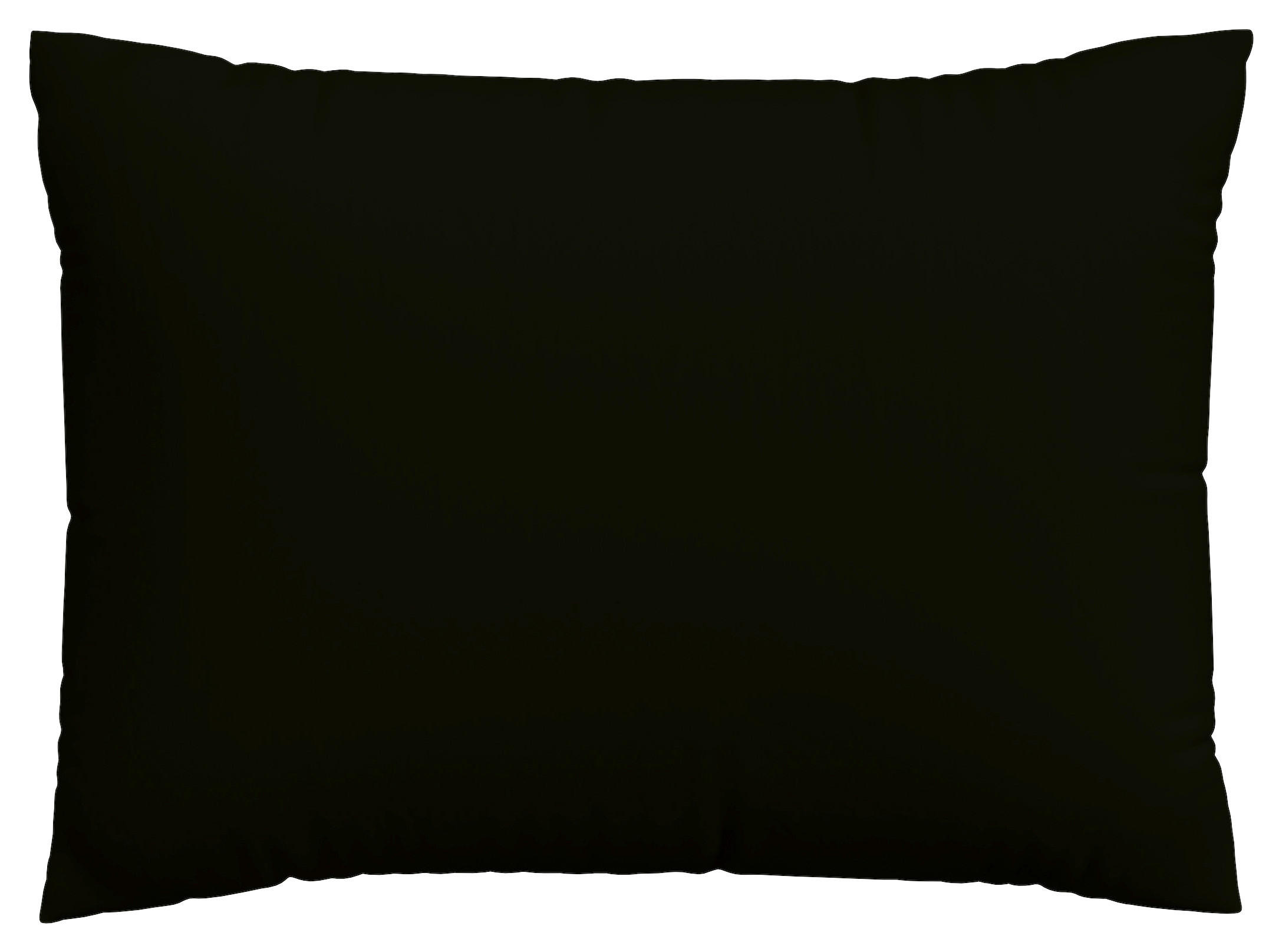 KOPFPOLSTERBEZUG EASY JERSEY 70/90 cm  - Schwarz, Basics, Textil (70/90cm) - Schlafgut