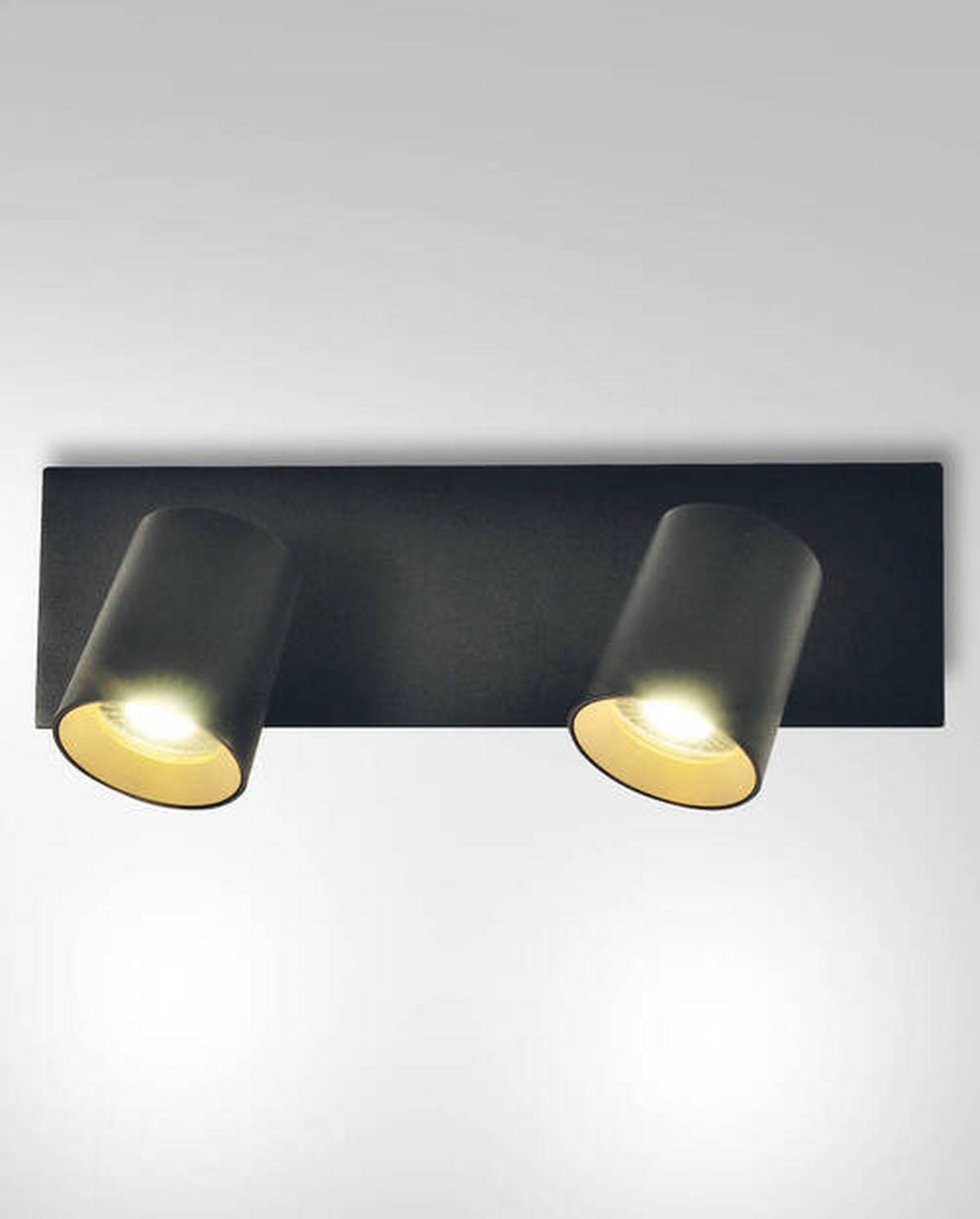 STRAHLER Modo 35/11/9 cm   - Schwarz, Basics, Metall (35/11/9cm) - Fabas Luce
