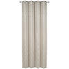 ÖSENVORHANG blickdicht  - Beige/Silberfarben, Design, Textil (140/245cm)