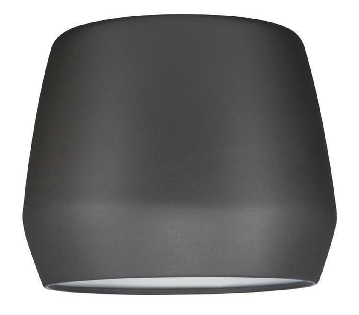 SCHIENENSYSTEM-LEUCHTENSCHIRM URail 23/28 cm   - Grau, Design, Metall (23/28cm) - Paulmann