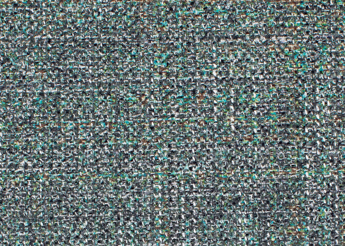 ECKBANK 174/240 cm  in Türkis, Eichefarben  - Türkis/Eichefarben, Design, Holz/Textil (174/240cm) - Dieter Knoll