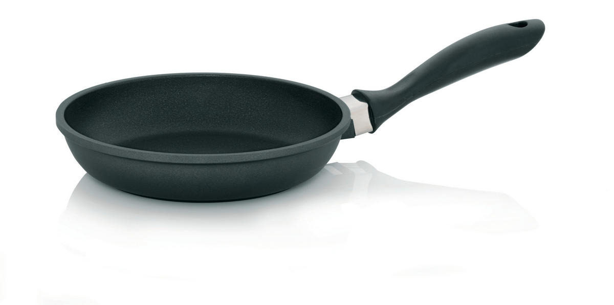 BRATPFANNE  - Schwarz, KONVENTIONELL, Metall (20/4cm) - Kela