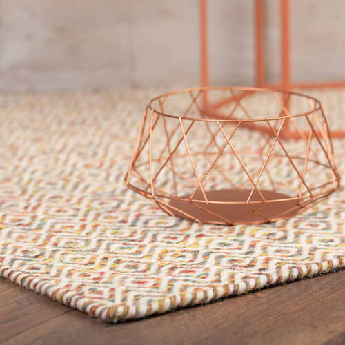 FLACHWEBETEPPICH 80/150 cm My Jaipur Multicolor  - Multicolor, Natur, Textil (80/150cm) - Obsession