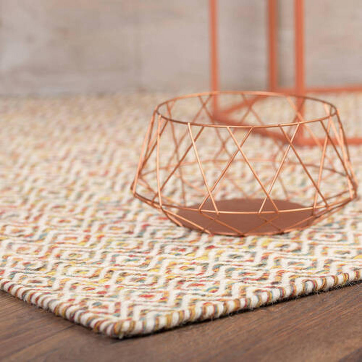 FLACHWEBETEPPICH 140/200 cm My Jaipur  - Multicolor, Natur, Textil (140/200cm)