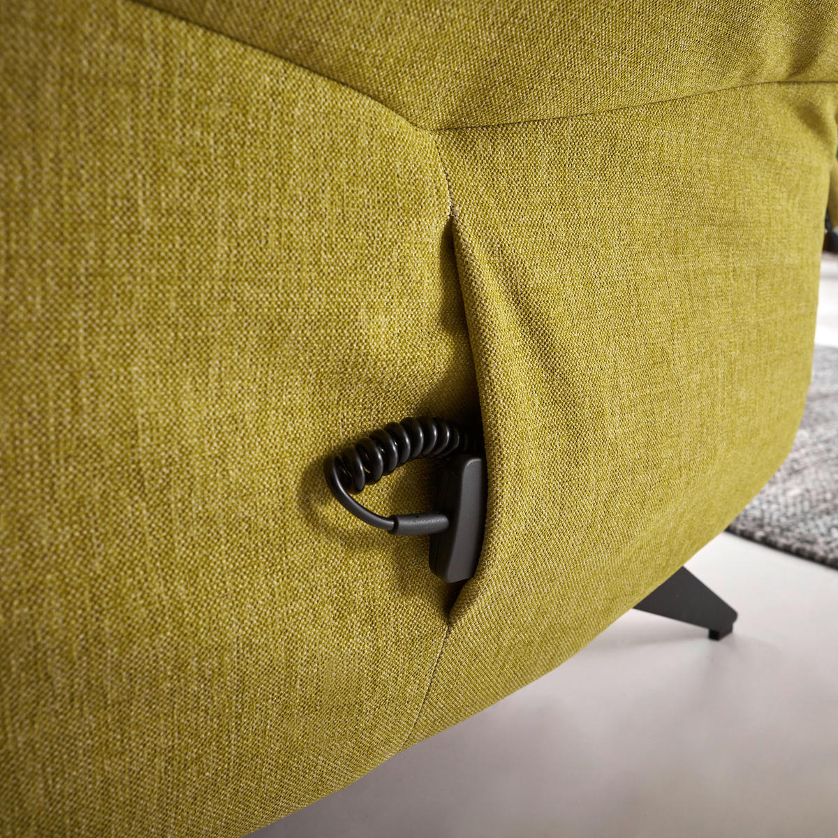 ECKSOFA in Chenille Dunkelrot  158/262 cm  - Anthrazit/Dunkelrot, Design, Textil/Metall (158/262cm) - Himolla Komfortklass