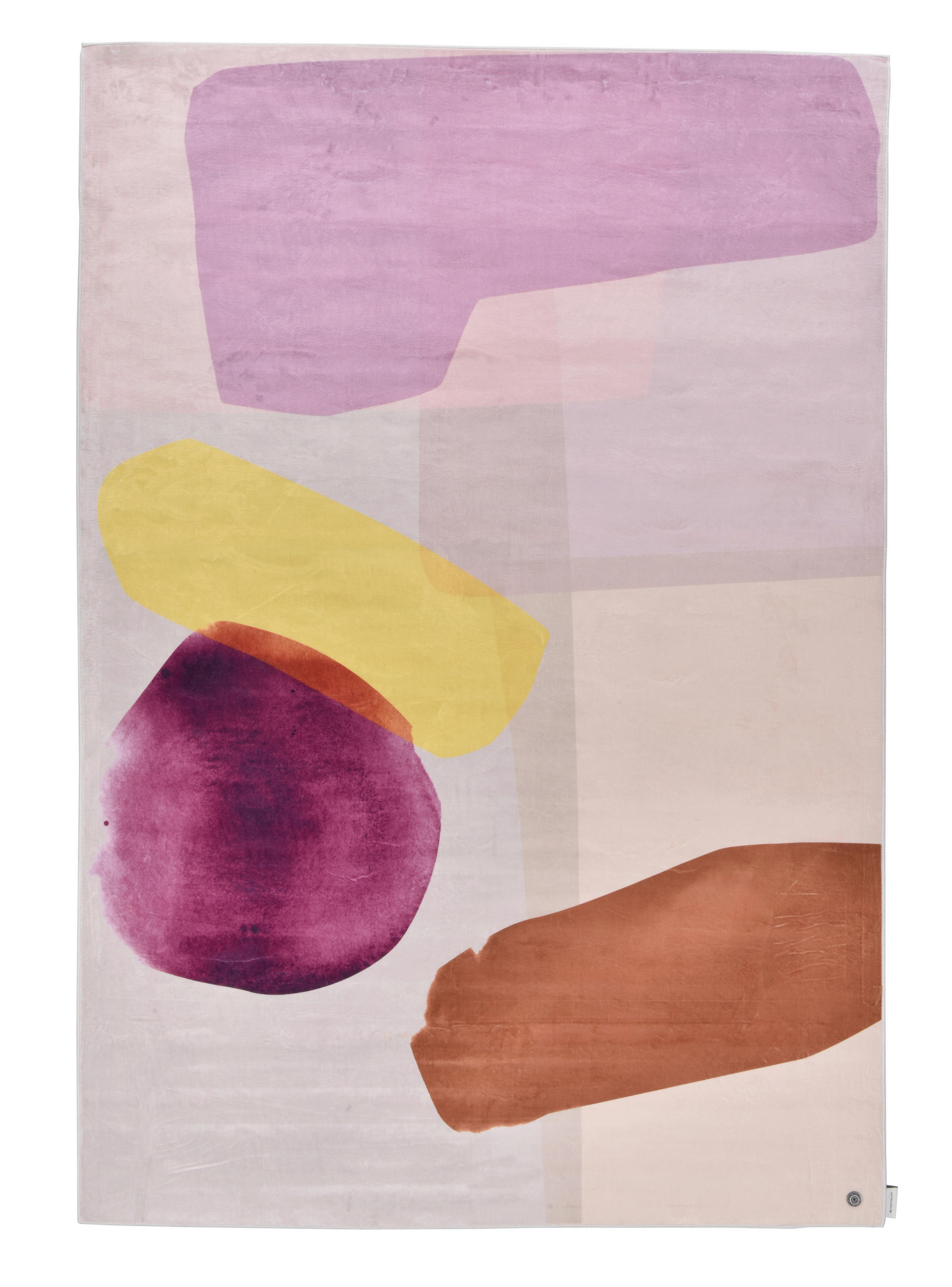 WEBTEPPICH 140/200 cm SHAPES - THREE Multicolor, Violett  - Violett/Multicolor, Design, Textil (140/200cm) - Tom Tailor