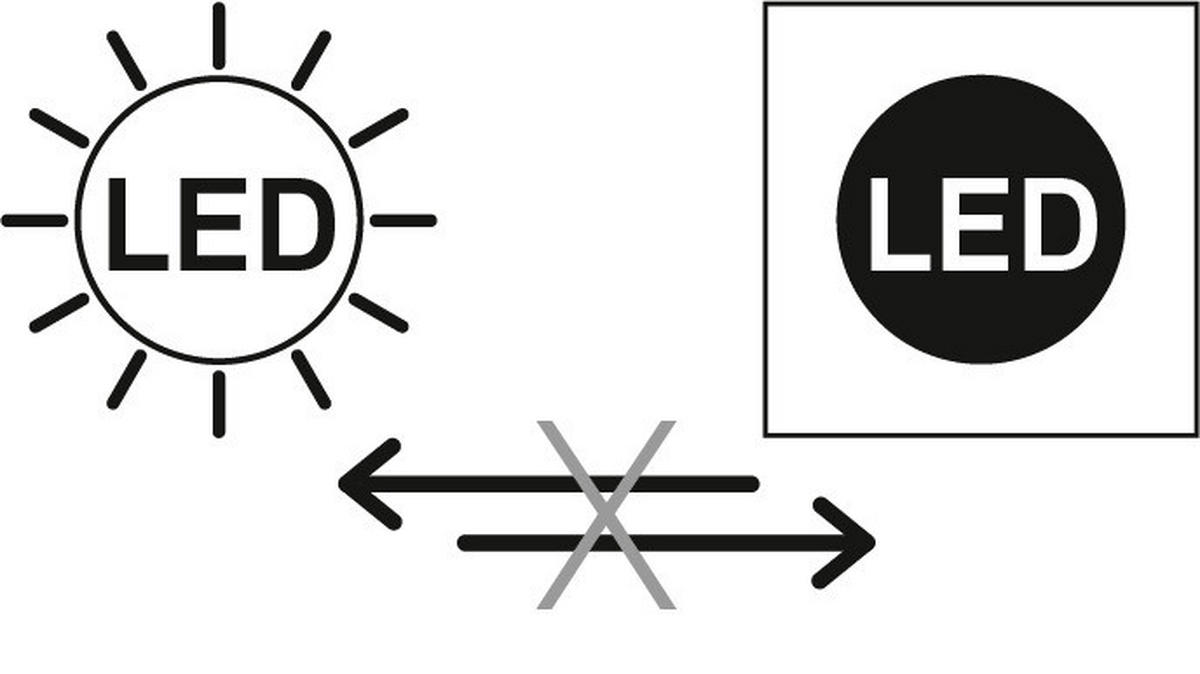 LED FALILÁMPA - Design (34/4cm)