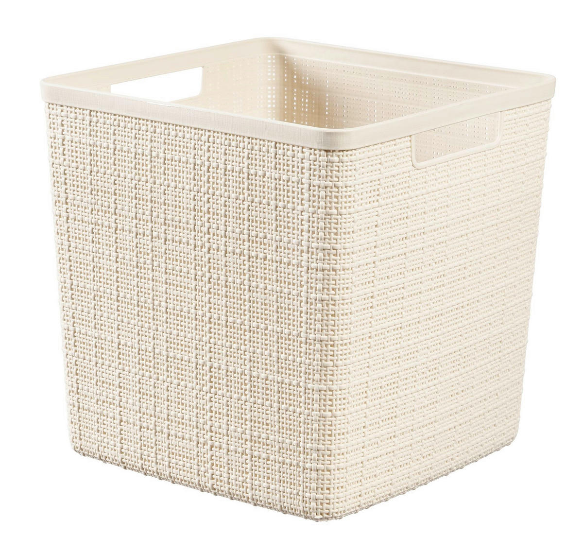 UNIVERZÁLNÍ KOŠÍK béžová - béžová, Basics, plast (28x28cm)