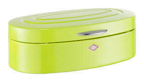 BROTKASTEN - Limette, Basics, Metall (26/41,5/14cm) - Wesco
