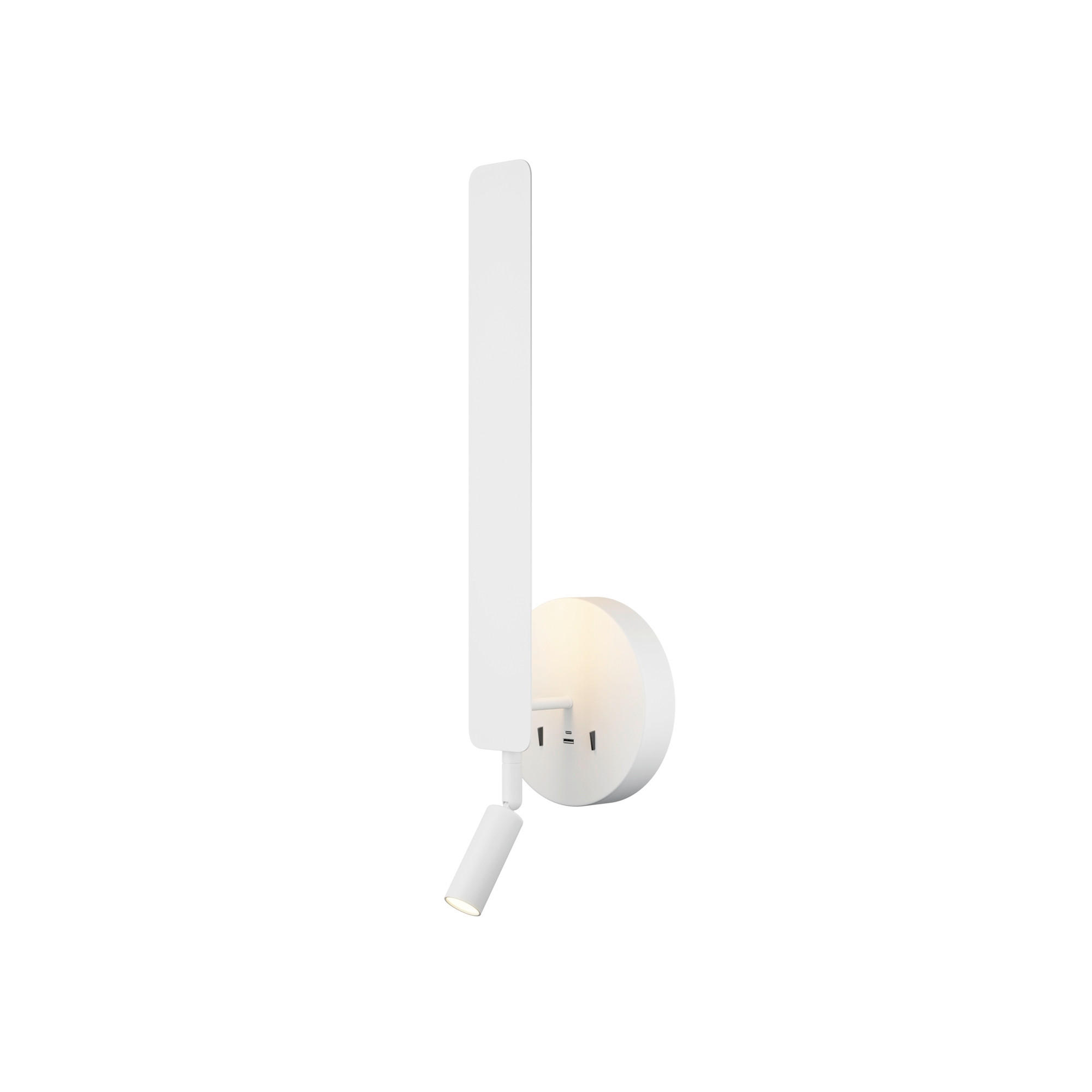 WANDLEUCHTE - Weiss, Design, Metall (15/51.6/9.6cm) - MAYTONI
