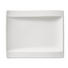 Fine China DESSERTTELLER rechteckig - Weiß, Basics (18/15cm) - VILLEROY & BOCH