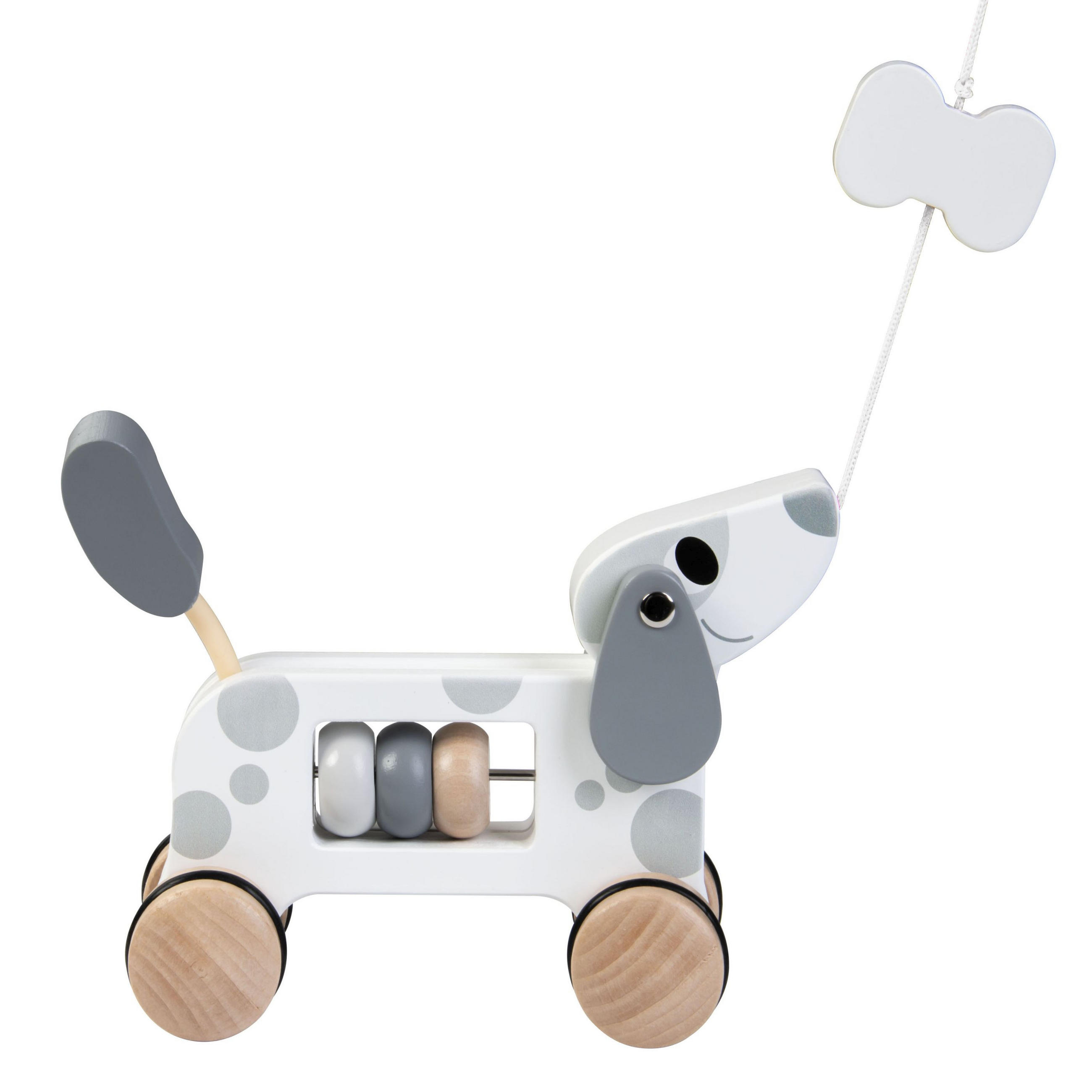 ZIEHFIGUR  - Naturfarben/Weiß, Basics, Holz (20/8/15cm) - My Baby Lou