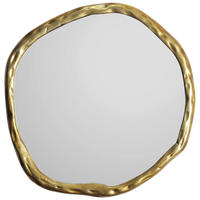 WANDSPIEGEL 60/60/3 cm  - Goldfarben, Design, Glas/Metall (60/60/3cm) - MID.YOU