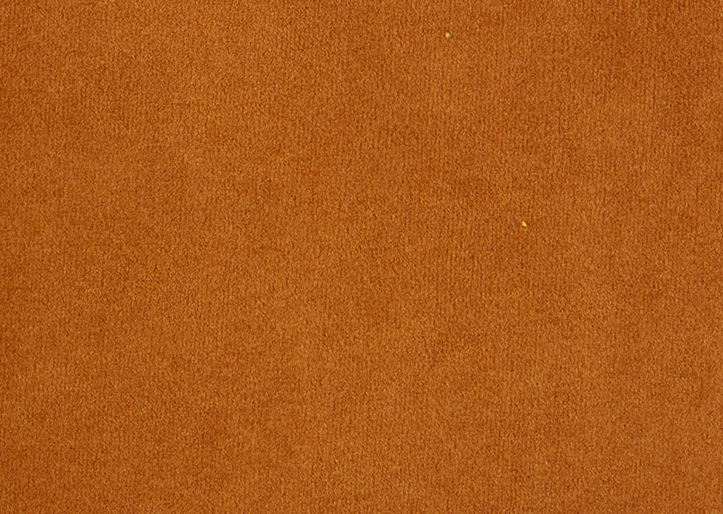 HOCKER in Textil Orange  - Schwarz/Orange, Konventionell, Textil/Metall (106/40/72cm) - Hom`in
