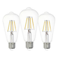 LED-GLÖDLAMPA E27 4 W   - transparent, Basics, glas (6,4/14,2cm) - Eglo
