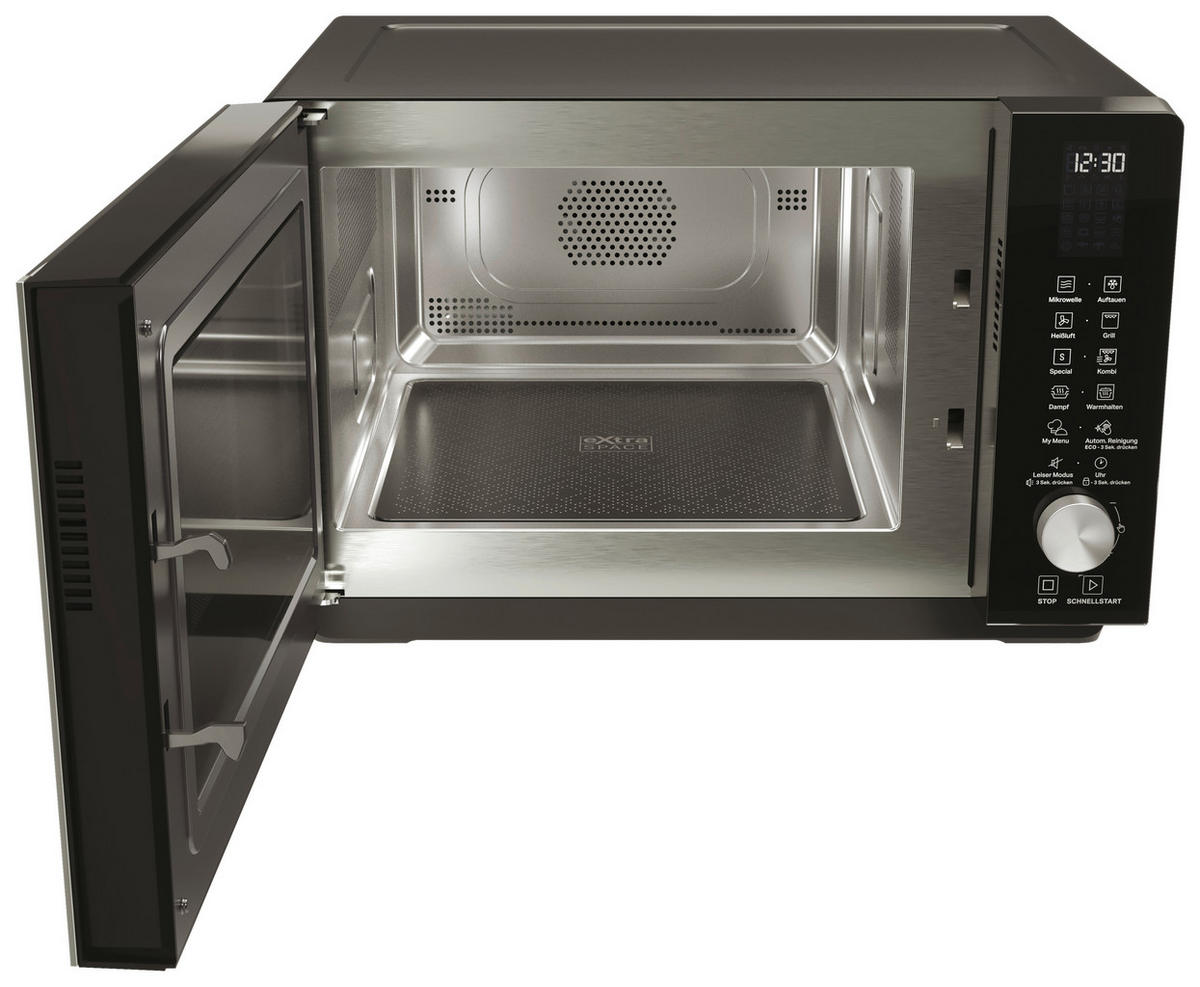 MIKROWELLE MF 255 B  - Schwarz, Trend, Metall (49/32,5/46,8cm) - Bauknecht