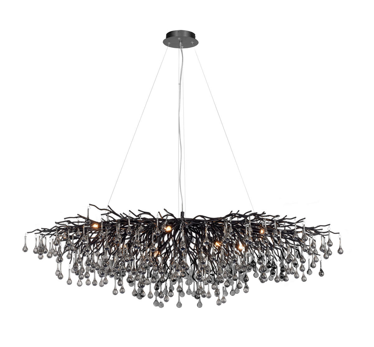 KRONLEUCHTER Icicle 150/75/250 cm   - Design (150/75/250cm) - Paul Neuhaus