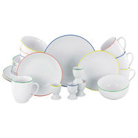 KOMBISERVICE Luna Color Line 24-teilig  - Multicolor, Basics, Keramik (39/33/30,5cm) - Creatable