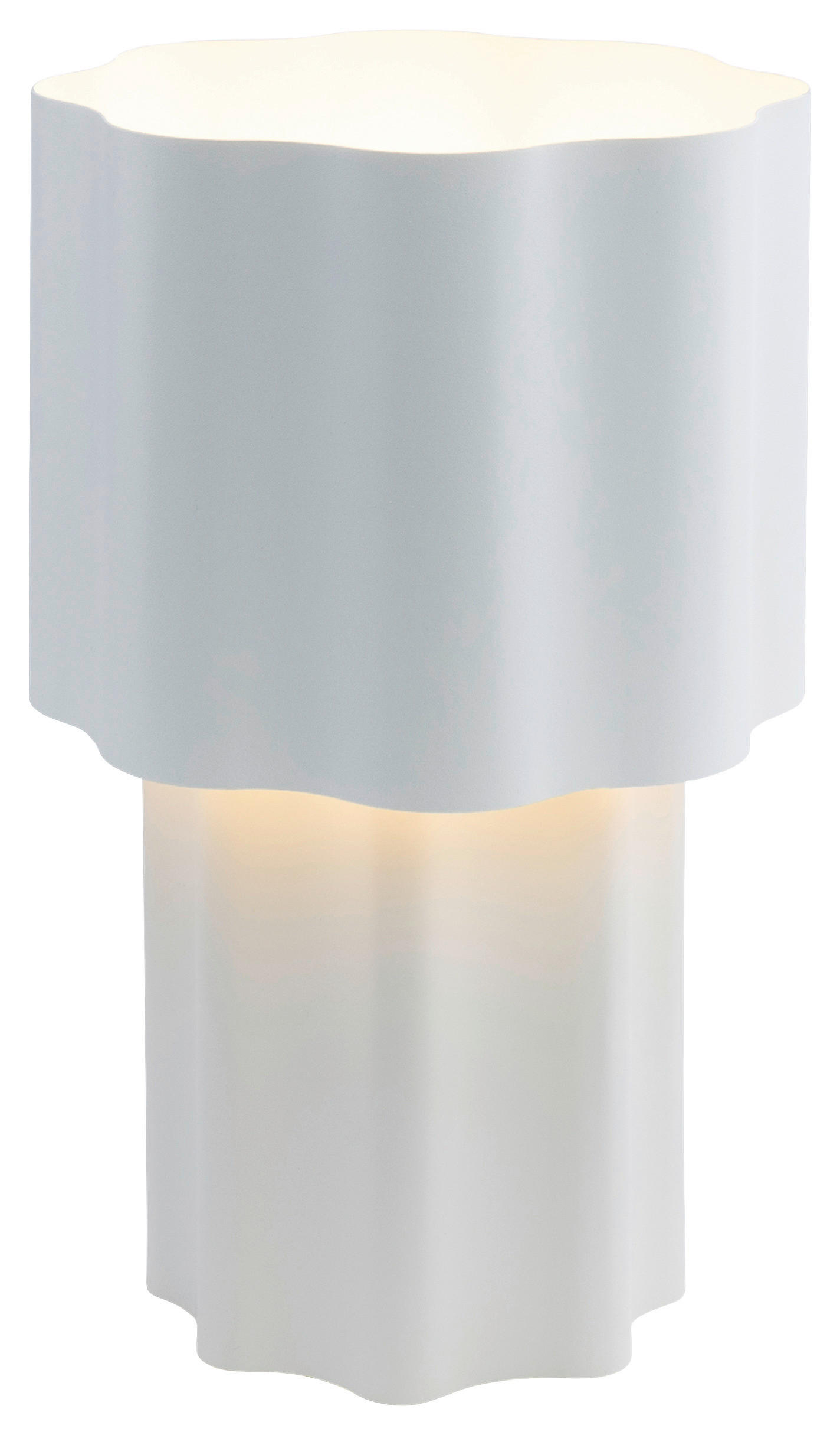 TISCHLEUCHTE - Weiss, Trend, Metall (23/36cm) - Collet's Monde