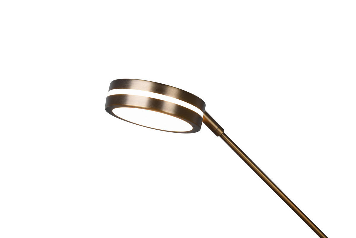 LED-STEHLEUCHTE - Messingfarben, Design, Metall (35,2/181cm) - Trio Leuchten