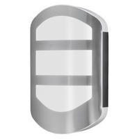 LED-AUßENLEUCHTE 5,4/18/28 cm   - Edelstahlfarben, Basics, Kunststoff/Metall (5,4/18/28cm) - Osram