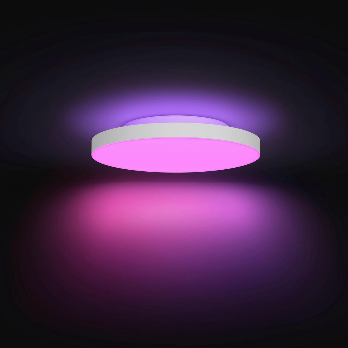 LED-DECKENLEUCHTE  39,5/5 cm    - Weiss, Basics, Metall (39,5/5cm) - Philips HUE