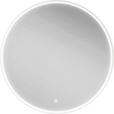 BADEZIMMERSPIEGEL 80/80/3 cm - Silberfarben, Design, Glas (80/80/3cm) - Novel