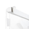 DOPPELROLLO  halbtransparent  60/160 cm    - Weiß, Design, Kunststoff (60/160cm) - Homeware