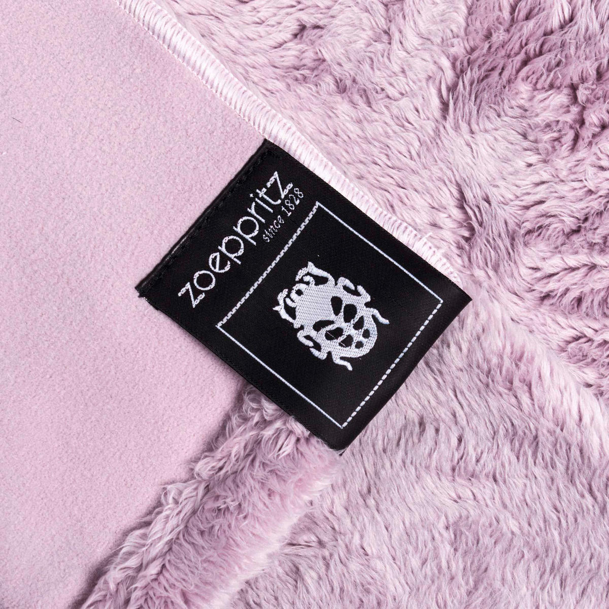 FELLDECKE Reborn Bliss 140/190 cm  - Rosa, KONVENTIONELL, Textil (140/190cm) - Zoeppritz