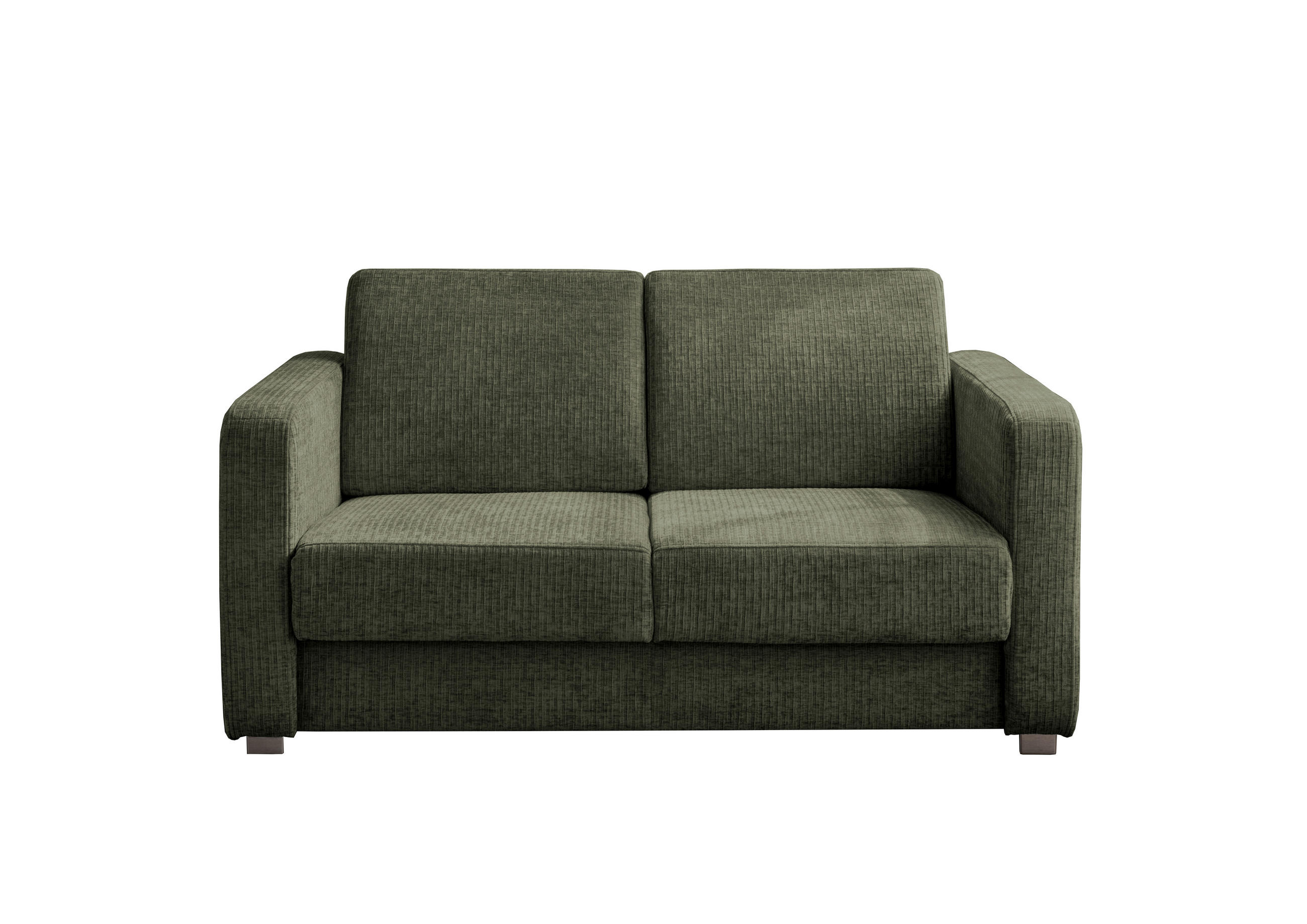 SCHLAFSOFA Mikrofaser Olivgrün  - Chromfarben/Olivgrün, Basics, Kunststoff/Textil (159/88/87cm) - Livetastic