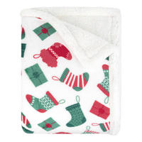 Pătură 150/200 cm  - multicolor, Basics, textil (150/200cm) - X-Mas