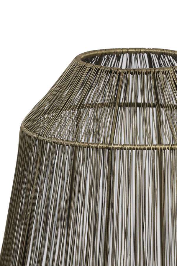 TISCHLEUCHTE 30/38 cm   - Schwarz, Trend, Metall (30/38cm) - Light & Living