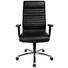 CHEFSESSEL in Schwarz - Chromfarben/Schwarz, KONVENTIONELL, Leder/Kunststoff (52/110-120/48cm) CHEFSESSEL in Schwarz - Chromfarben/Schwarz, KONVENTIONELL, Leder/Kunststoff (52/110-120/48cm)
