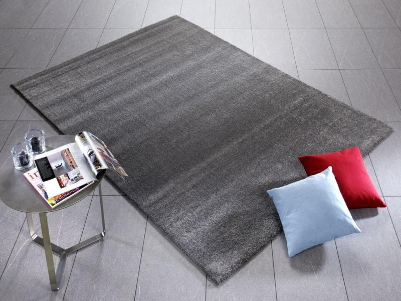 WEBTEPPICH 120/170 cm Louvre Melange Grau  - Grau, Basics, Textil (120/170cm) - Novel