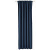 FERTIGVORHANG  blickdicht  140/245 cm   - Blau, KONVENTIONELL, Textil (140/245cm) - Dieter Knoll