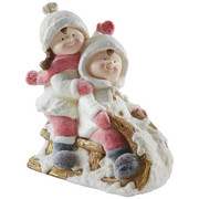 DEKORAČNÍ FIGURKA DÍTĚ - Multicolor, Lifestyle, kov (43/47/23cm) - X-Mas