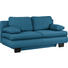 SCHLAFSOFA in Textil Petrol - Wengefarben/Petrol, KONVENTIONELL, Holz/Textil (203/94/100cm) - Novel SCHLAFSOFA in Textil Petrol - Wengefarben/Petrol, KONVENTIONELL, Holz/Textil (203/94/100cm) - Novel
