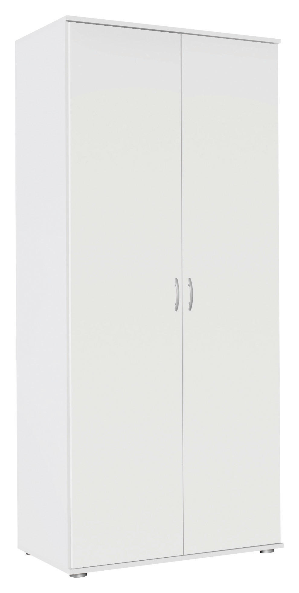 Drehtürenschrank 85 Cm Twin Weiß