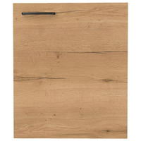 KÜCHENSCHRANKFRONT 60/72/1,9 cm  in Eichefarben  - Eichefarben/Schwarz, MODERN, Holzwerkstoff/Metall (60/72/1,9cm) - Nobilia
