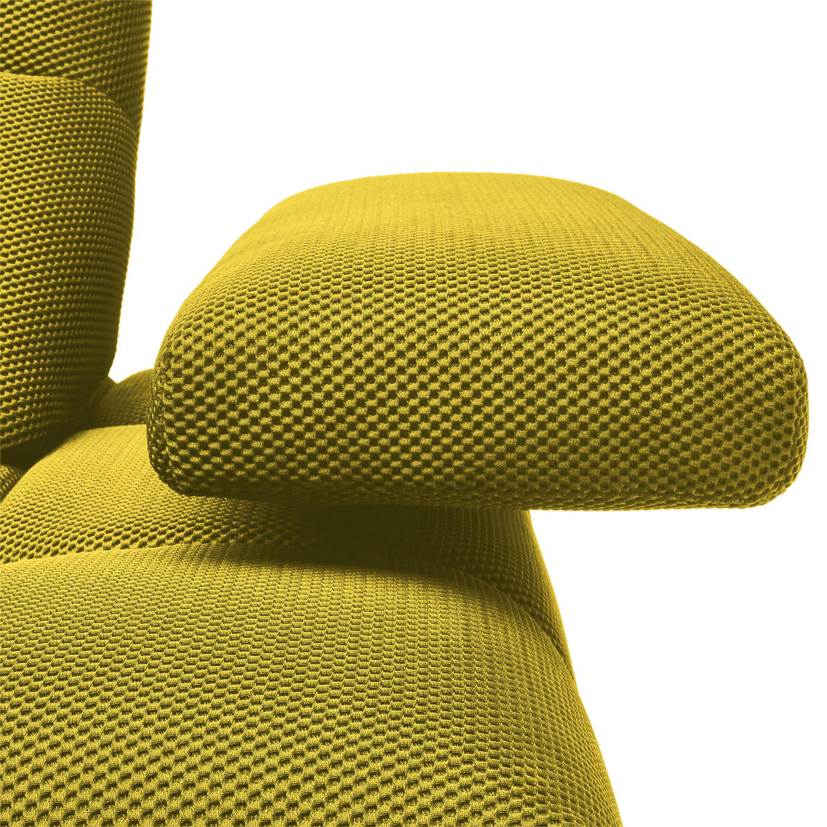 ECKSOFA  in Struktur Gelb  233/313 cm  - Gelb/Schwarz, Design, Kunststoff/Textil (233/313cm) - Belluti