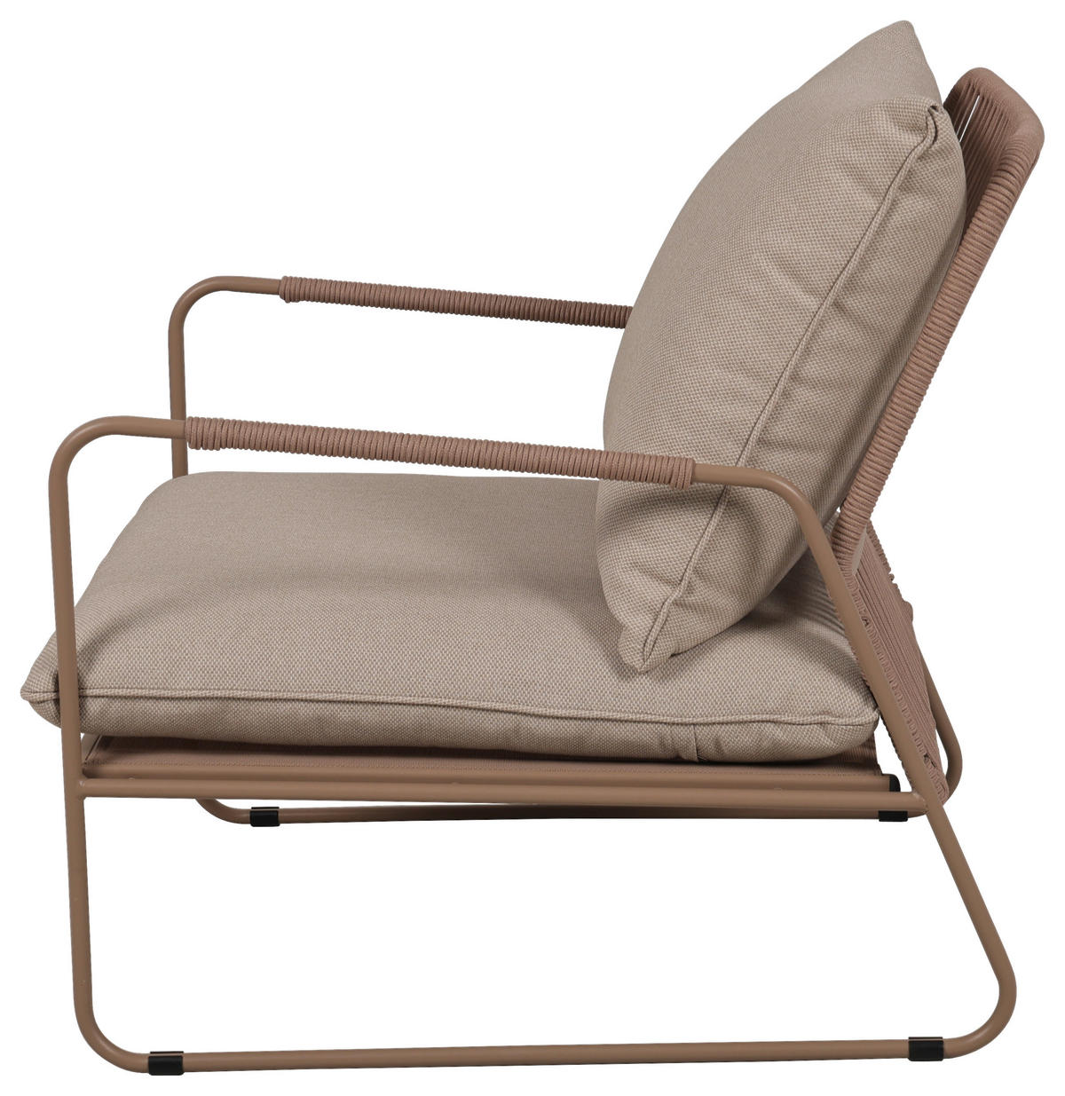 GARTENSET Webstoff Eisen  - Beige/Naturfarben, Design, Textil/Metall - Ambia Garden