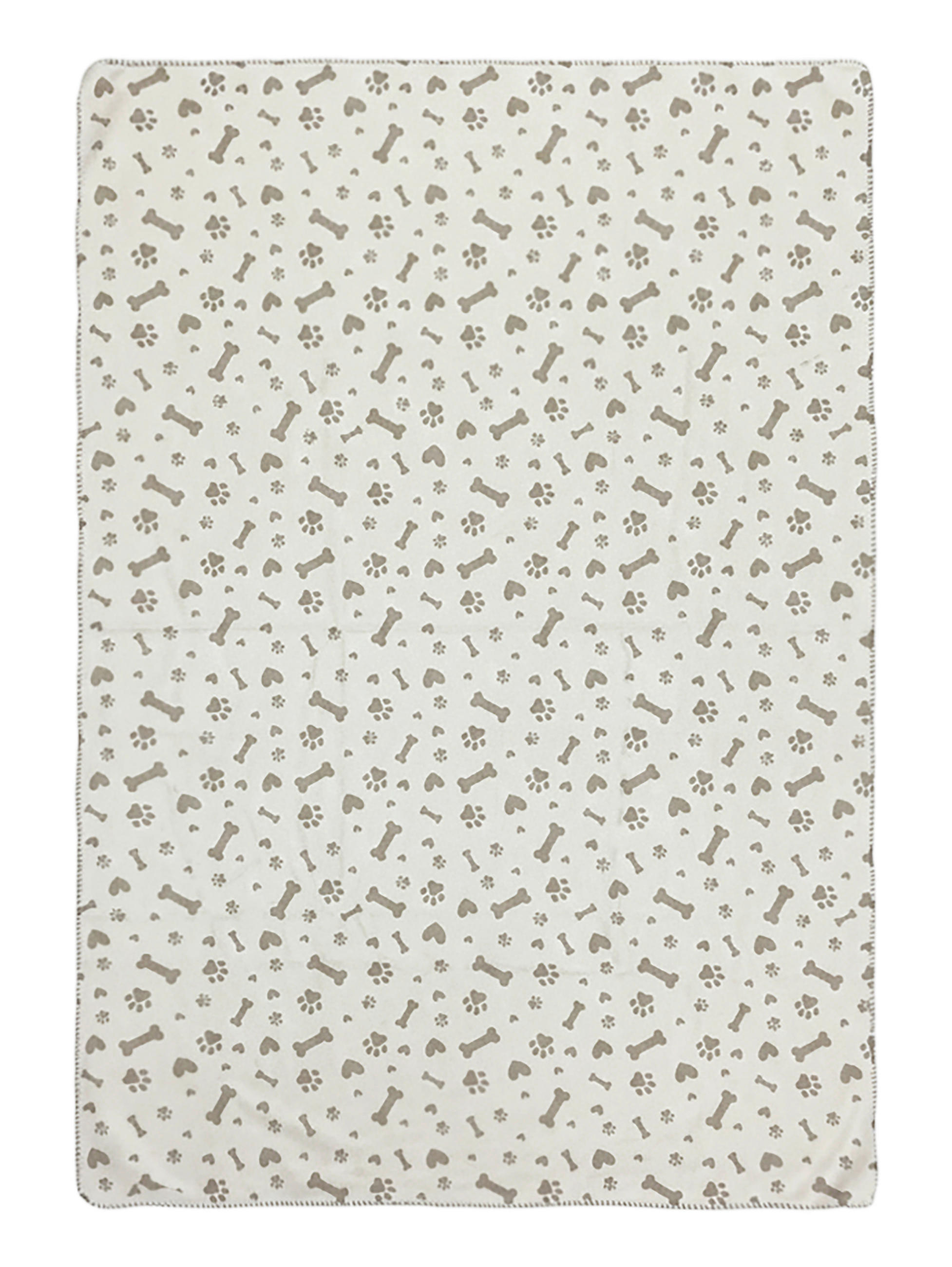 HUNDEDECKE - Beige/Schwarz, Basics, Textil (100/150cm) - Esposa