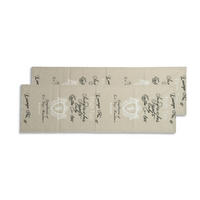 TISCHLÄUFER 40/140 cm  - Beige/Schwarz, Basics, Textil (40/140cm)