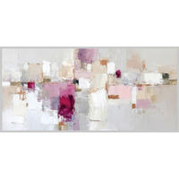 LEINWANDBILD Abstraktes 115/55 cm  - Multicolor, Basics, Holz/Papier (115/55cm) - Euroart