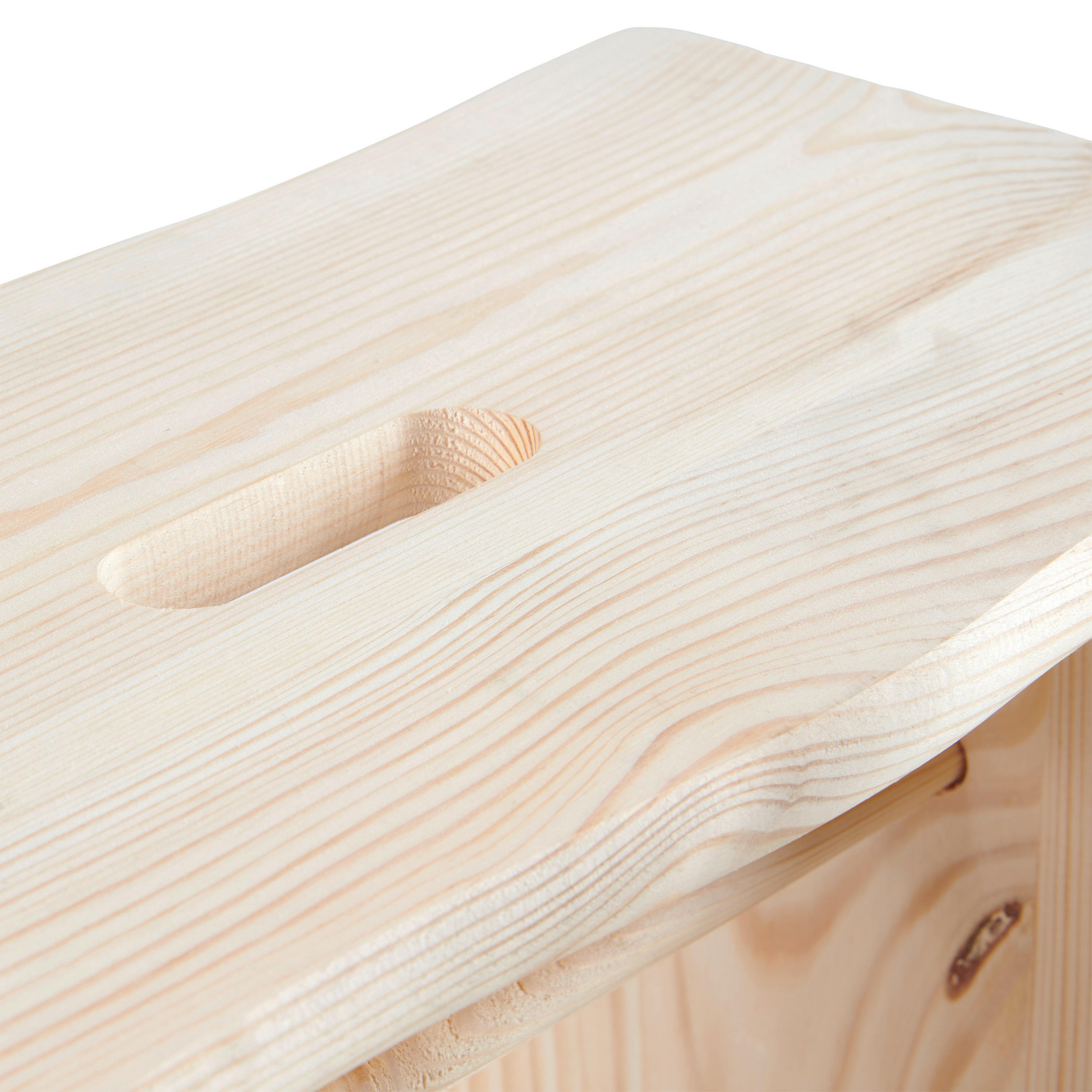 PODNOŽKA - barvy borovice, Basics, dřevo (40/19/21cm) - Homeware