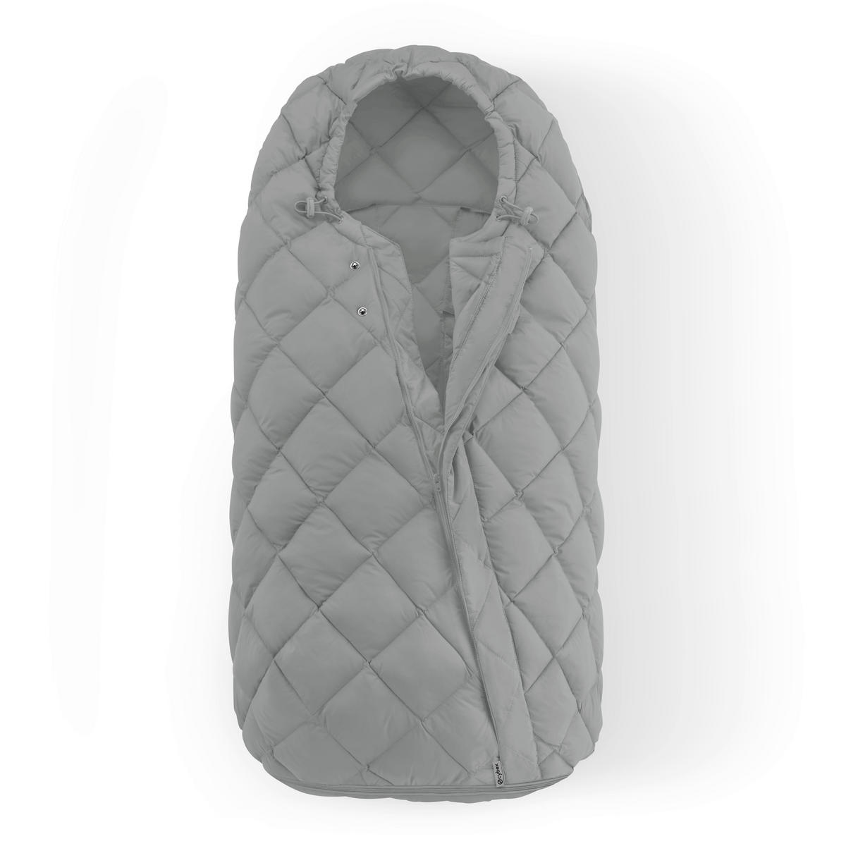 FUßSACK Snogga  - Hellgrau, Basics, Textil (90/50/2cm) - cybex GOLD
