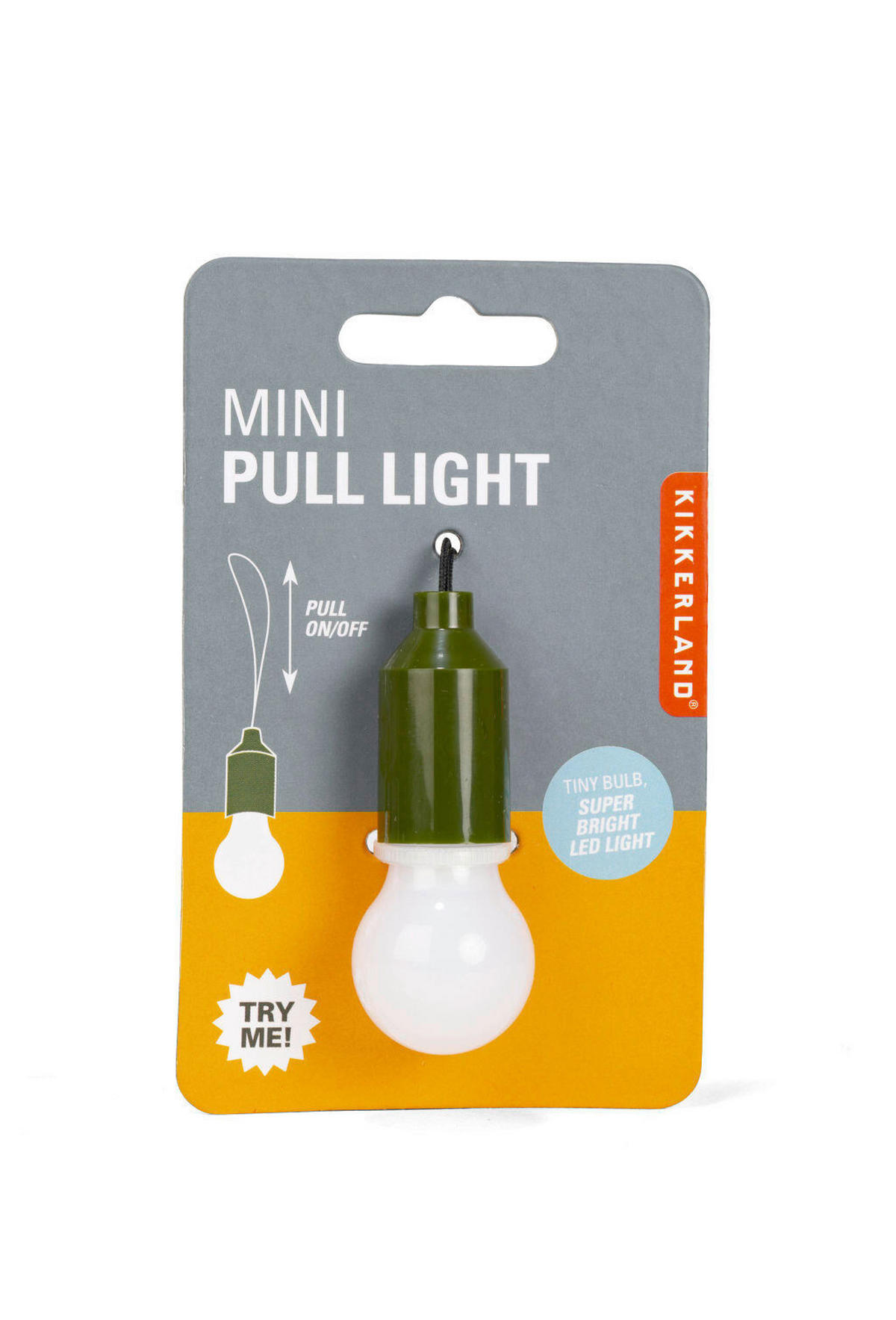 UKRASNA LED LAMPA - višebojna, Osnovno, plastika (2,2/10,4/6,5cm) - Kikkerland