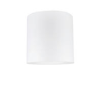 LEUCHTENSCHIRM 40/35 cm   - Weiß, Basics, Textil/Metall (40/35cm)